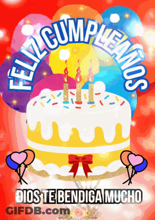Felicitaciones De Cumpleaños GIF