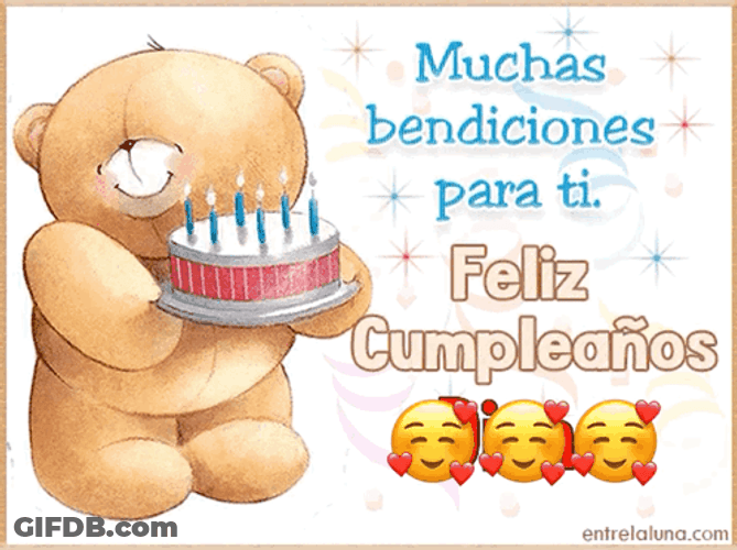 Felicitaciones De Cumpleaños GIF