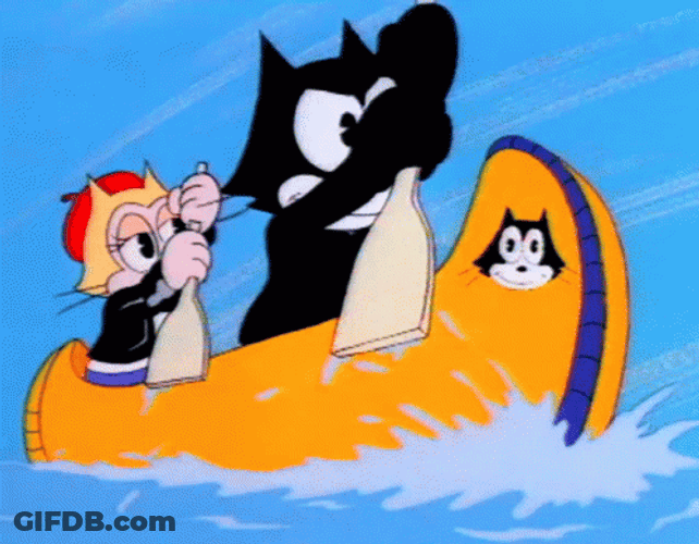 Felix Row The Boat With Sheba GIF