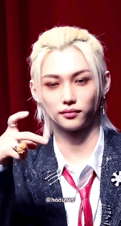 Felix Skz Heart Reaction GIF