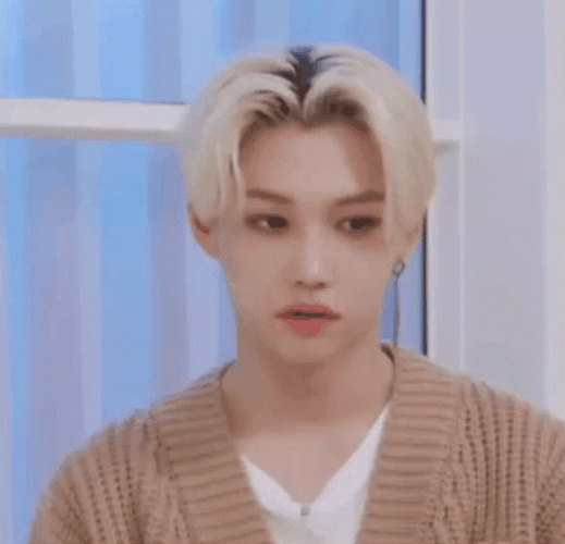 Felix Stray Kids Serious Shocked GIF