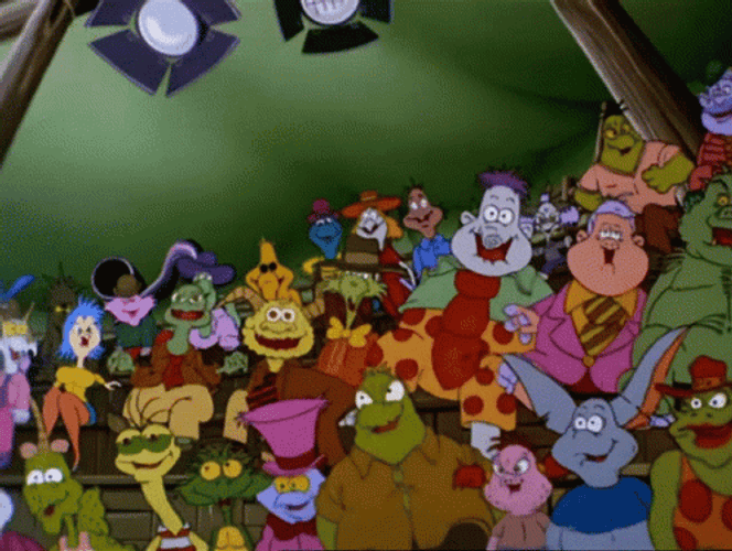 Felix The Cat Audience Cheering GIF