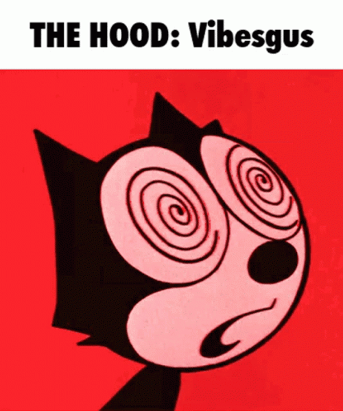 Felix The Cat Hypnotized GIF