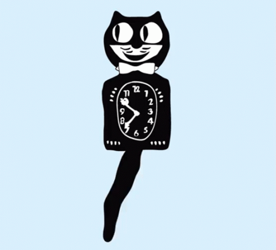 Felix The Cat Wall Clock GIF