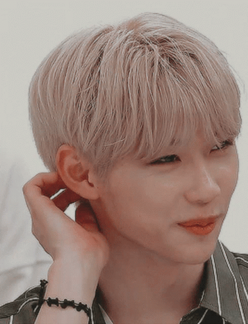 Felix Yongbok Head Scratch Shy Smile GIF