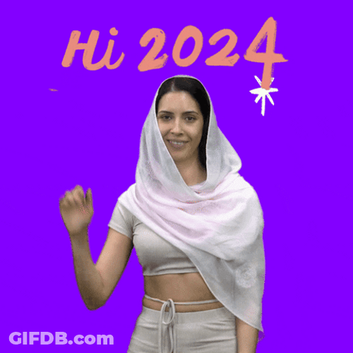 Feliz Año Nuevo 2024 GIF