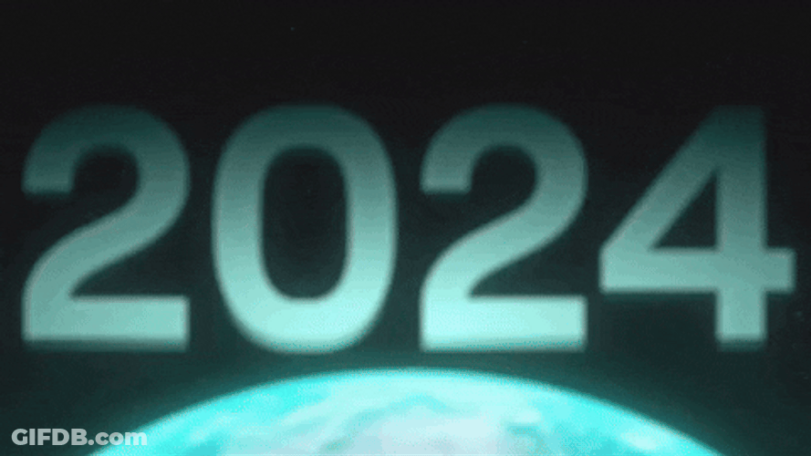 Feliz Año Nuevo 2024 GIF
