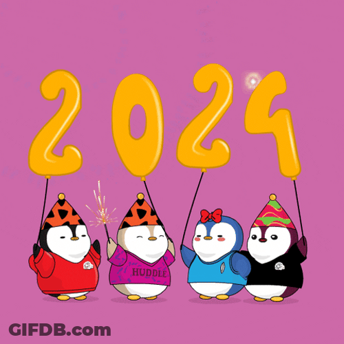 Feliz Año Nuevo 2024 GIF
