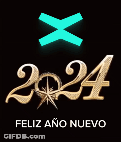 Feliz Año Nuevo 2024 GIF