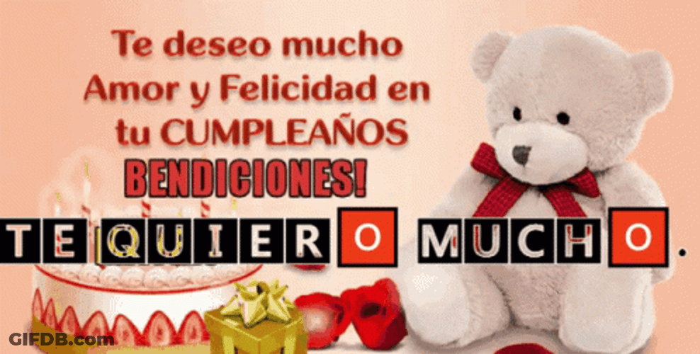 Feliz Cumple Sobrina GIF