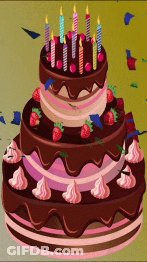 Feliz Cumpleaños Aesthetic GIF
