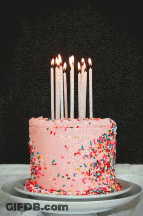 Feliz Cumpleaños Aesthetic GIF