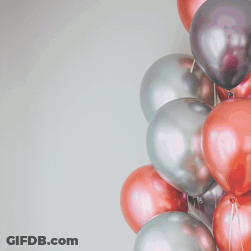 Feliz Cumpleaños Balloons GIF