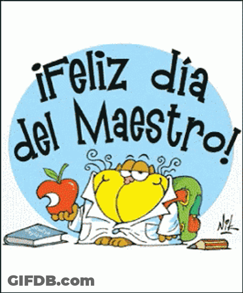Feliz Dia De La Educadora GIF