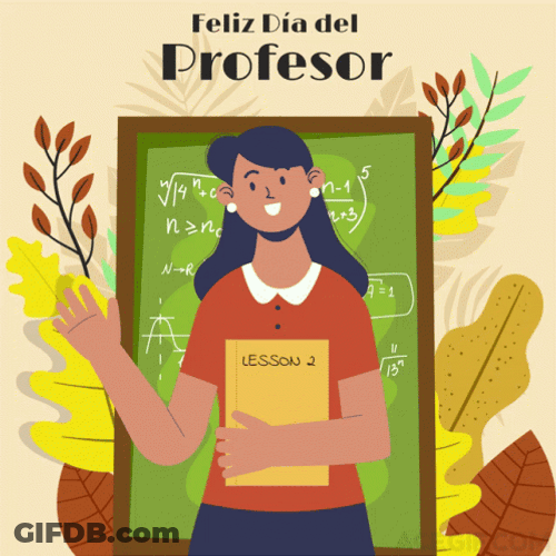 Feliz Dia De La Educadora GIF