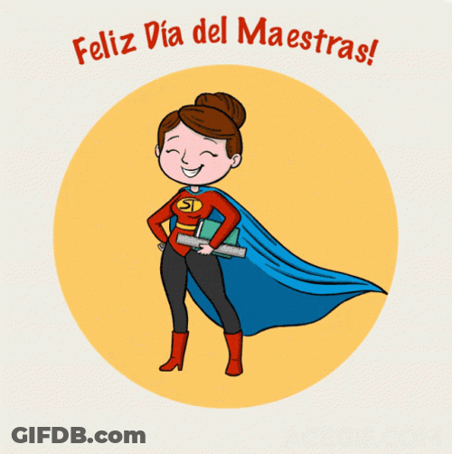 Feliz Dia De La Educadora GIF