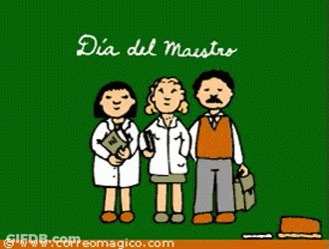 Feliz Dia De La Educadora GIF
