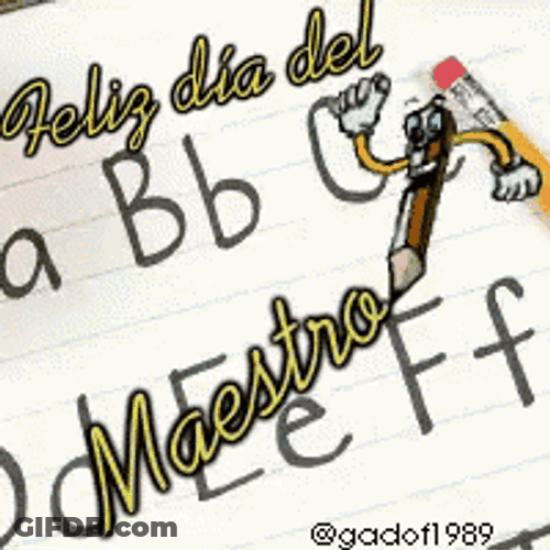 Feliz Dia De La Educadora GIF