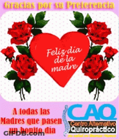 Feliz Dia De La Madre CAQ Greeting GIF