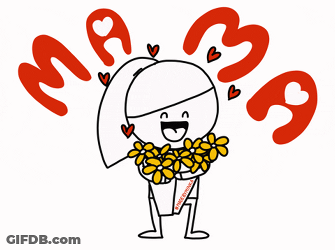 Feliz Dia De La Madre Happy Kid GIF