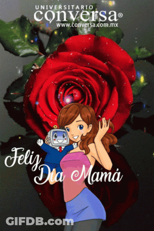Feliz Dia De La Madre Universitario Conversa GIF