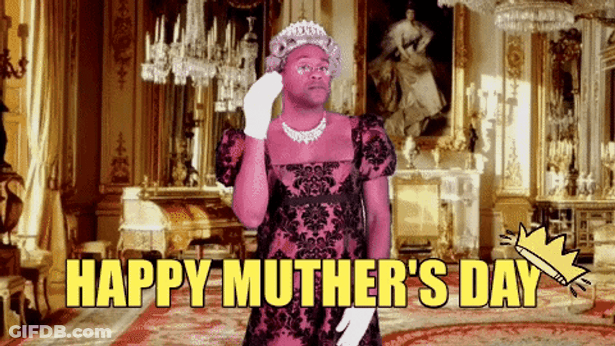 Feliz Dia De La Madres Drag Queen Waving GIF