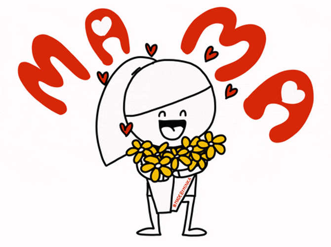 Feliz Dia De La Madres Mama Animated Art GIF