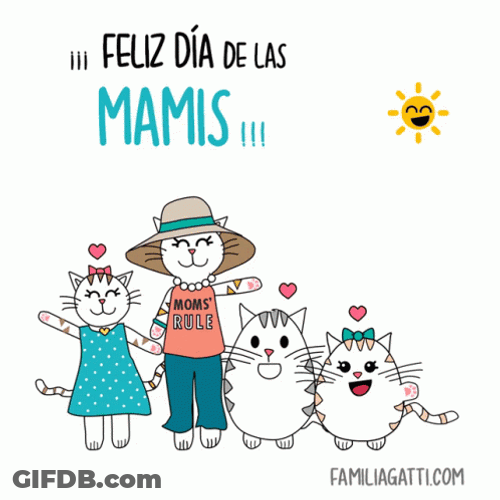 Feliz Dia De La Madres Mom's Rule GIF