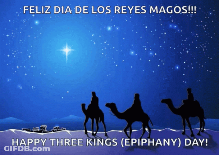 Feliz Dia De Reyes Magos GIF
