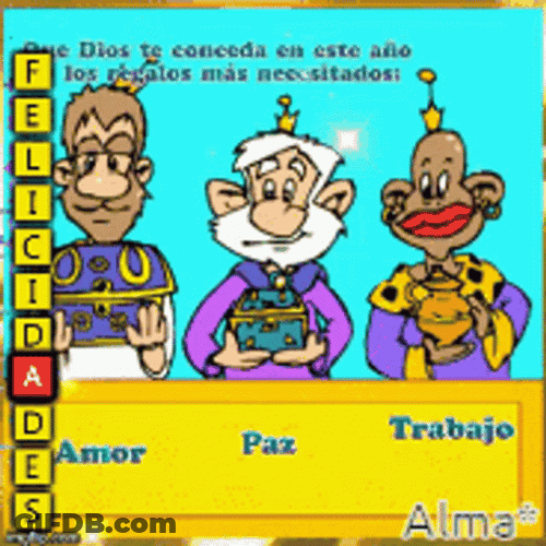 Feliz Dia De Reyes Magos GIF