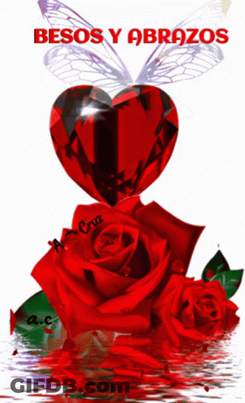 Feliz Dia De San Valentin Besos GIF