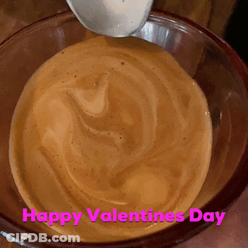 Feliz Dia De San Valentin Coffee GIF