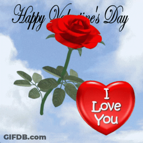 Feliz Dia De San Valentin Sky GIF
