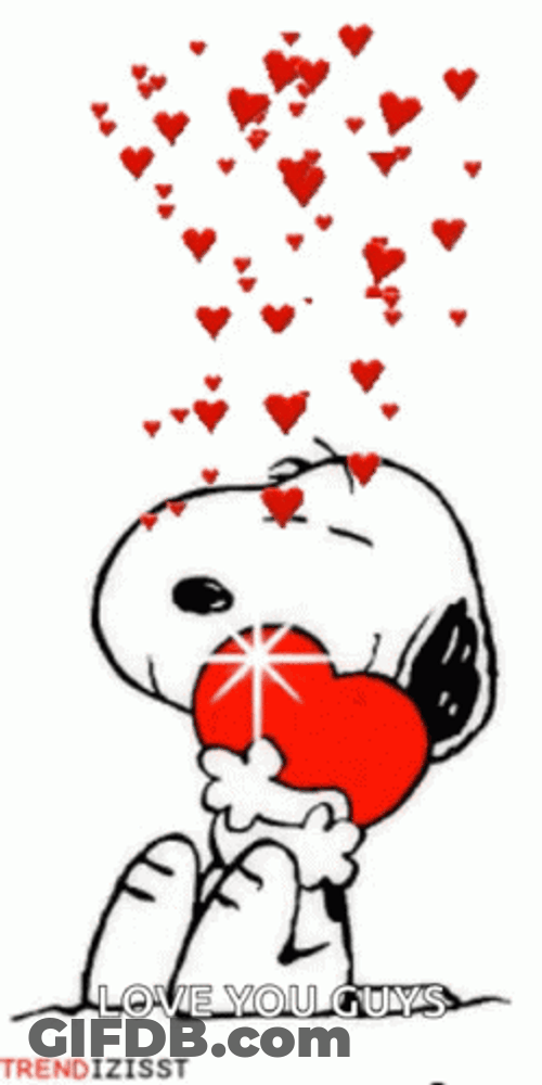 Feliz Dia De San Valentin Snoopy GIF
