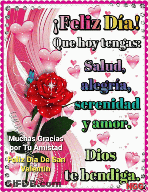 Feliz Dia De San Valentin Tengas GIF