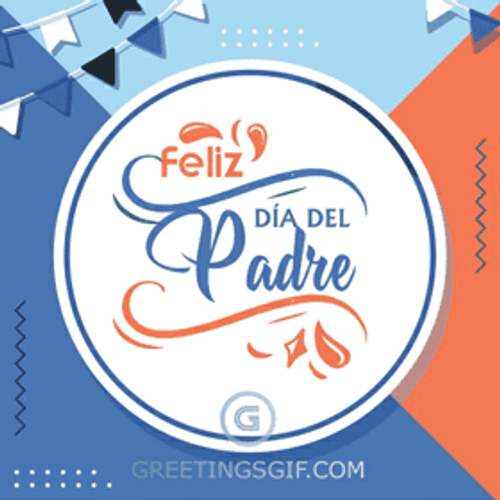 Feliz Dia Del Padre Stunning Animation GIF