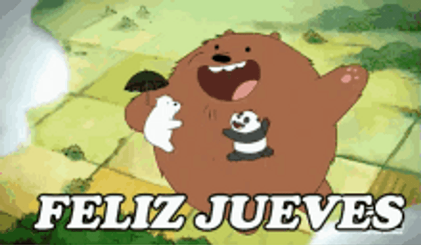 Feliz Jueves Bear Bears GIF