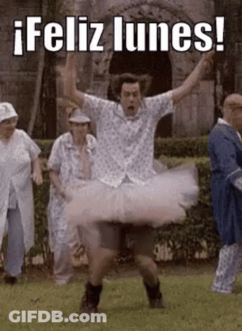 Feliz Lunes Actor Jim Carrey Dancing GIF