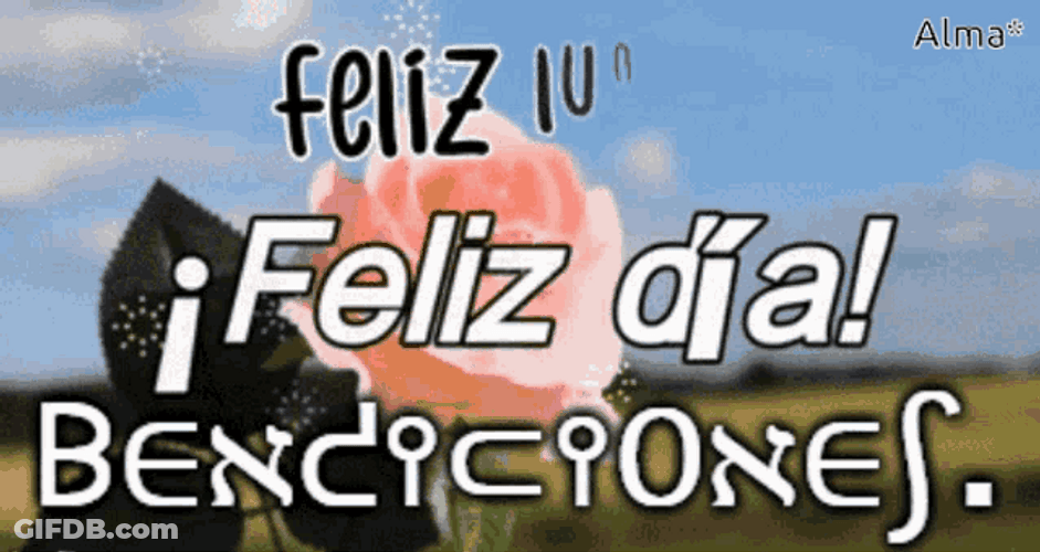 Feliz Lunes Bendiciones Muy Buenos Dias Sunflowers GIF