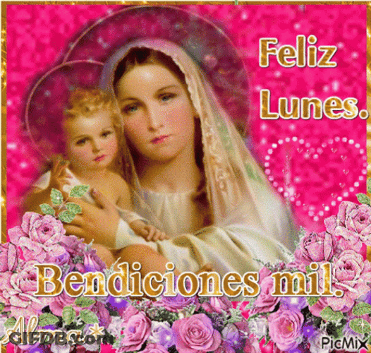 Feliz Lunes Our Lady Of Fátima GIF