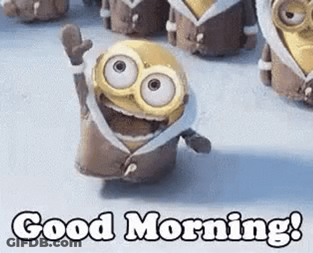 Feliz Martes Good Morning Minions GIF
