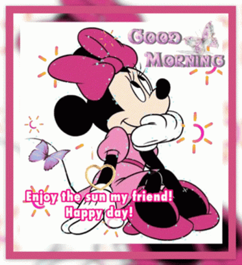 Feliz Martes Good Morning Minnie Mouse GIF
