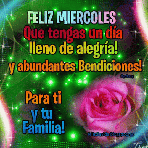 Feliz Miercoles Good Morning Greetings GIF