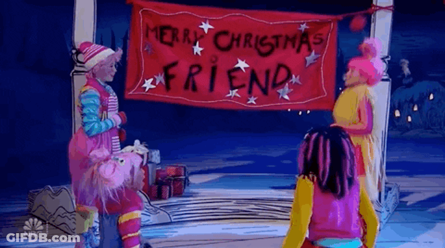 Feliz Navidad Amiga GIF