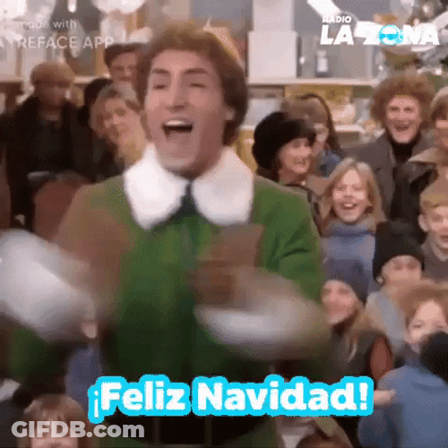 Feliz Navidad Amiga GIF