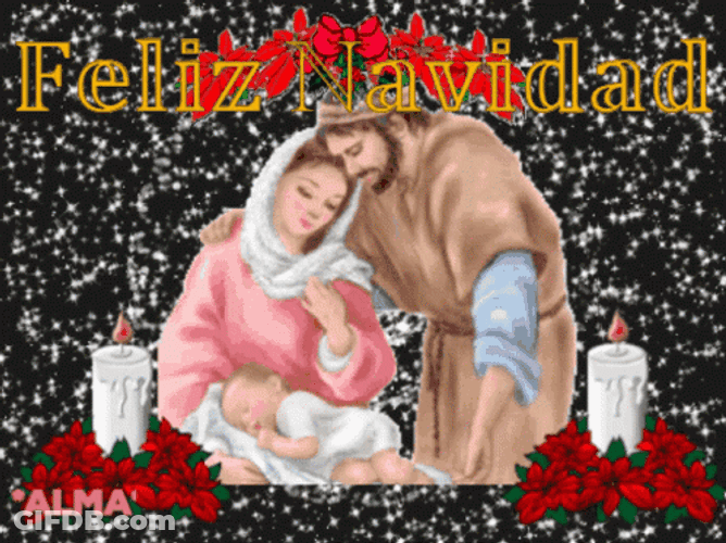 Feliz Navidad Amiga GIF