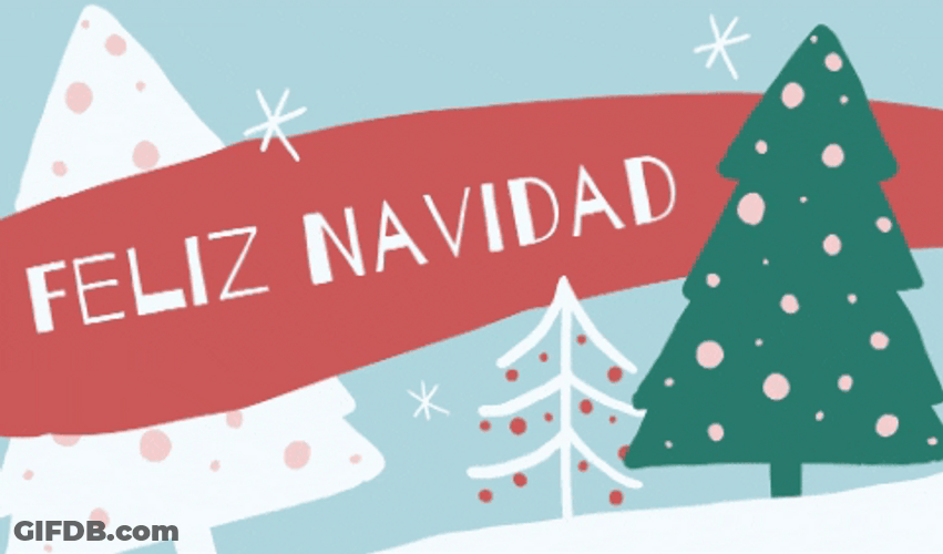 Feliz Navidad Amiga GIF