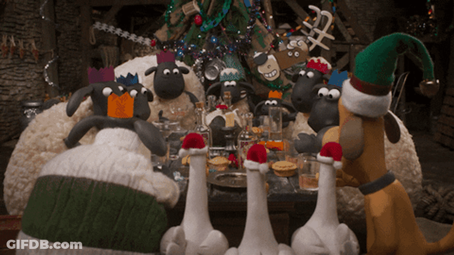 Feliz Navidad Amiga GIF