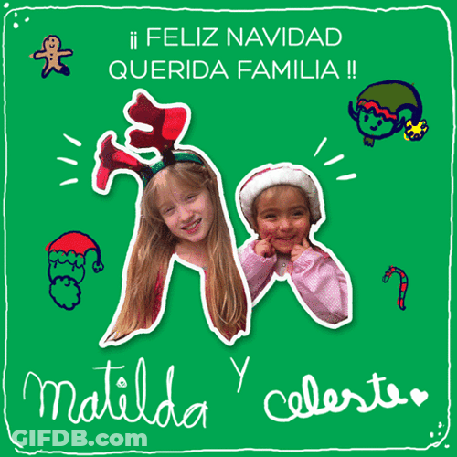 Feliz Navidad Amiga GIF