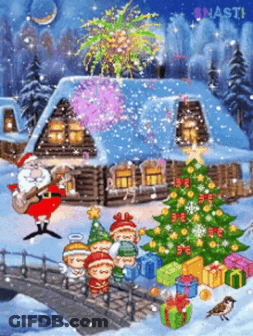 Feliz Navidad Animado GIF
